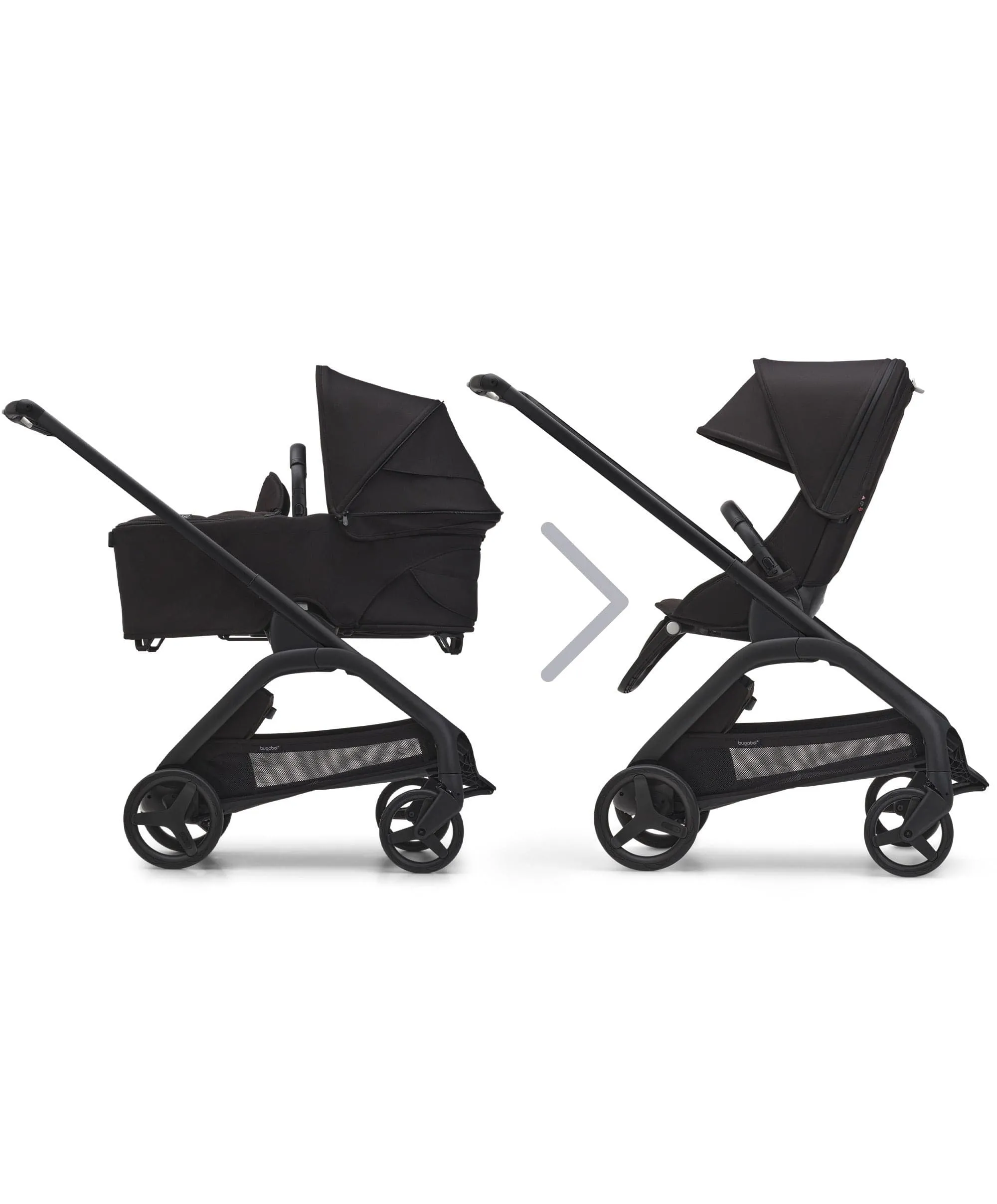 Bugaboo Pushchairs Bugaboo Dragonfly Complete Stroller - Midnight Black
