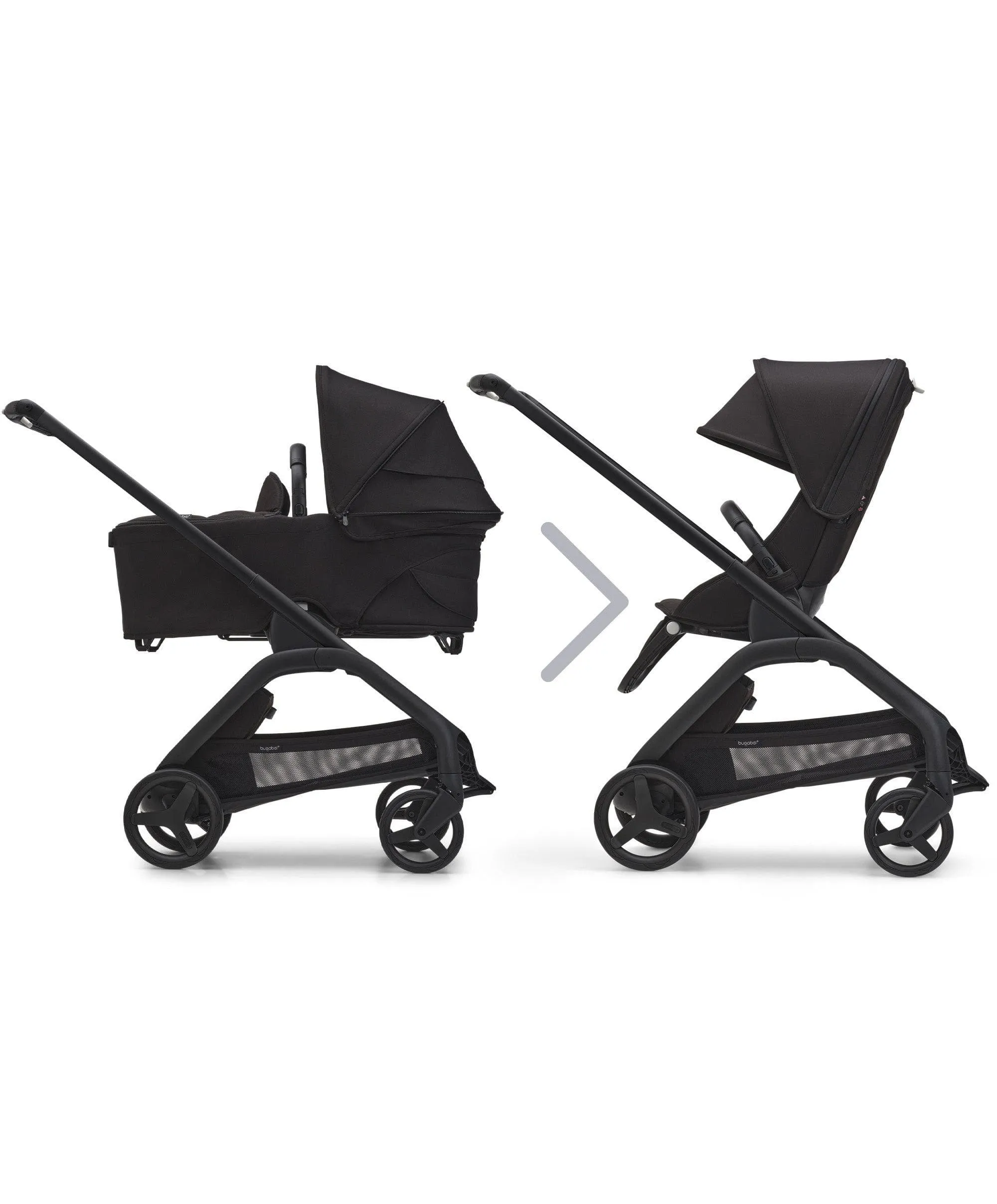 Bugaboo Pushchairs Bugaboo Dragonfly Pushchair Essential Bundle - Black
