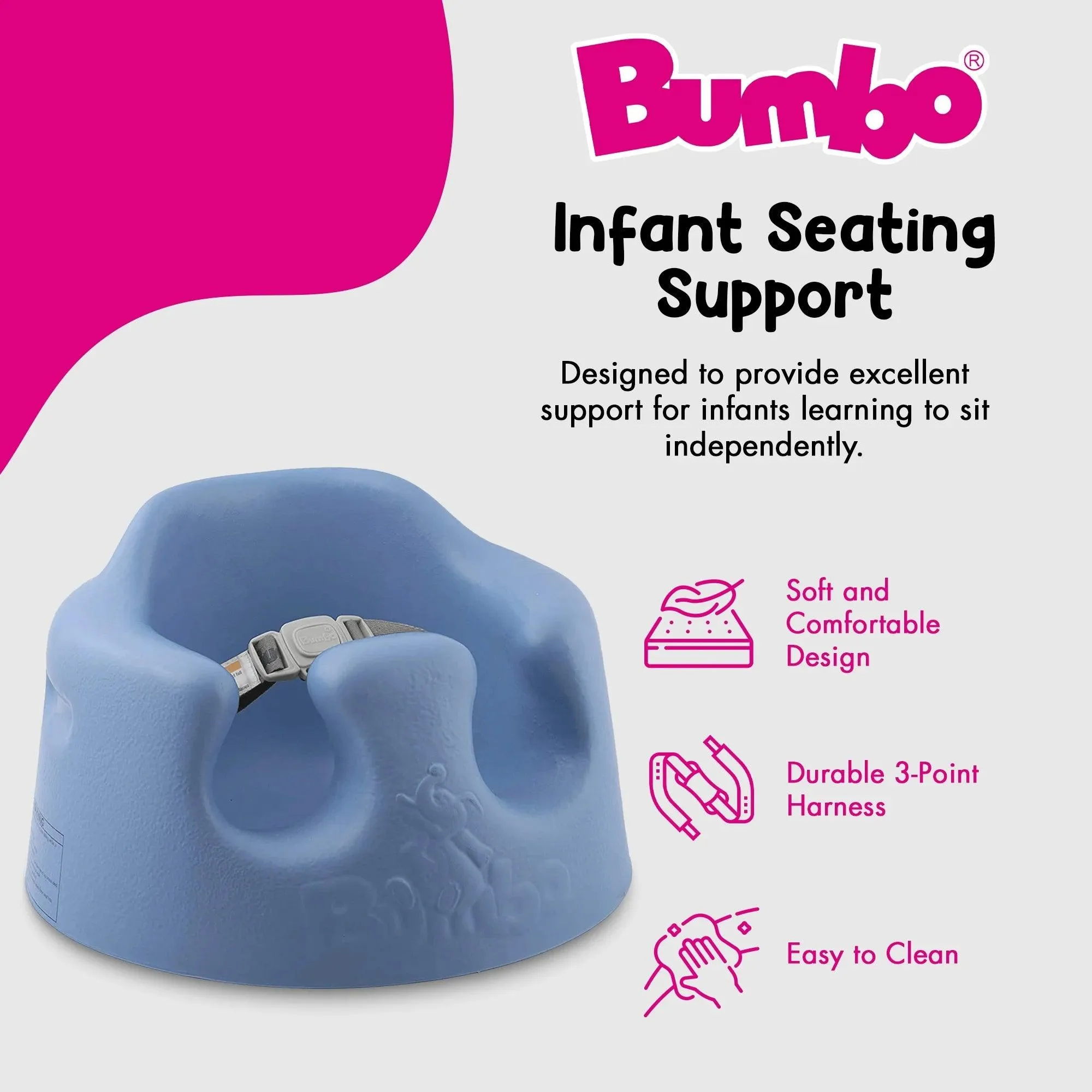 Bumbo Classic Infant Floor Seat Babykids Bumbo