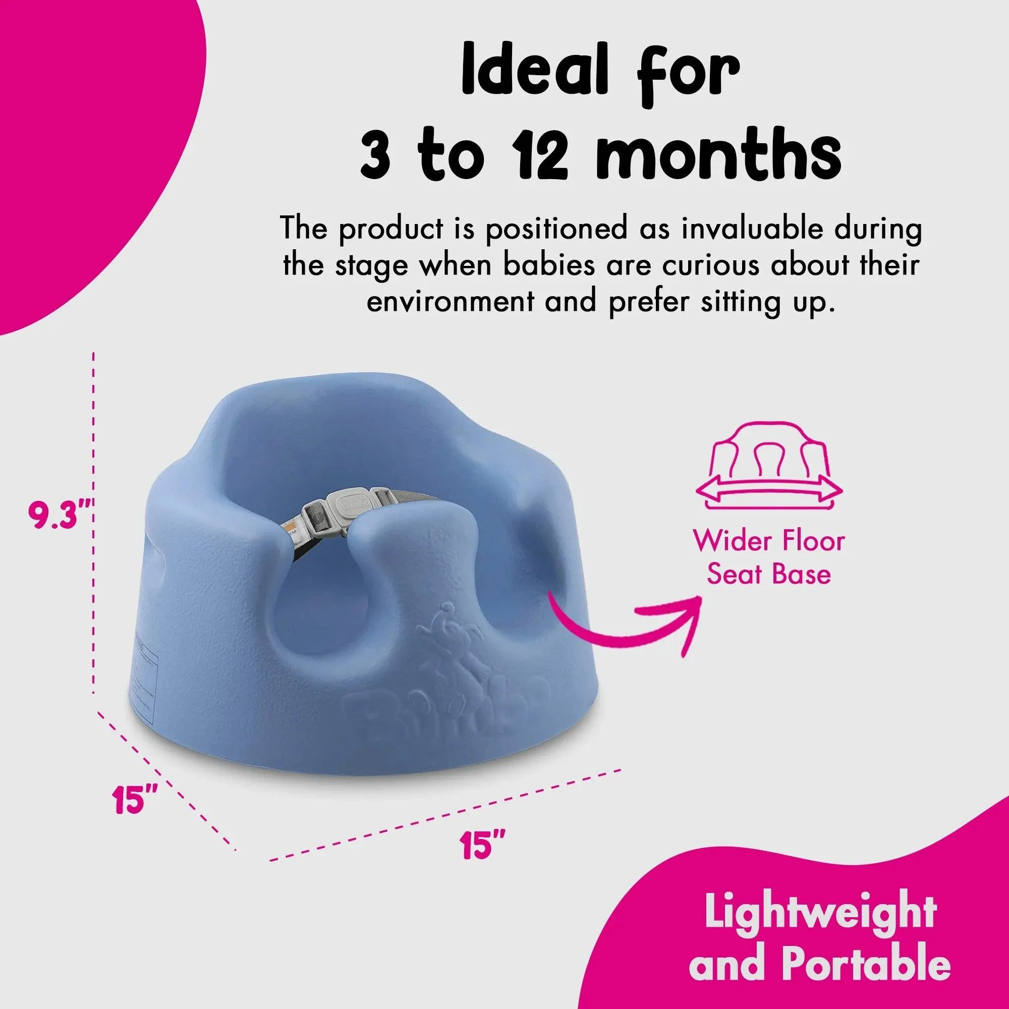 Bumbo Classic Infant Floor Seat Babykids Bumbo