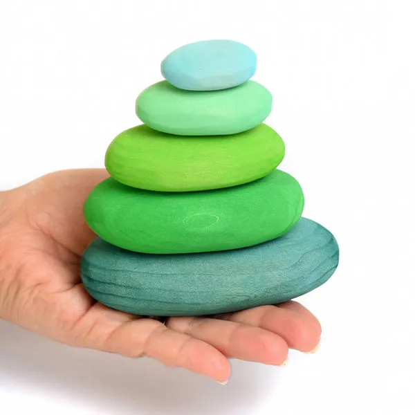 Bumbu Toys Green River Rocks
