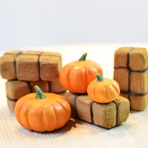 Bumbu Toys Haystacks & Pumpkins SET