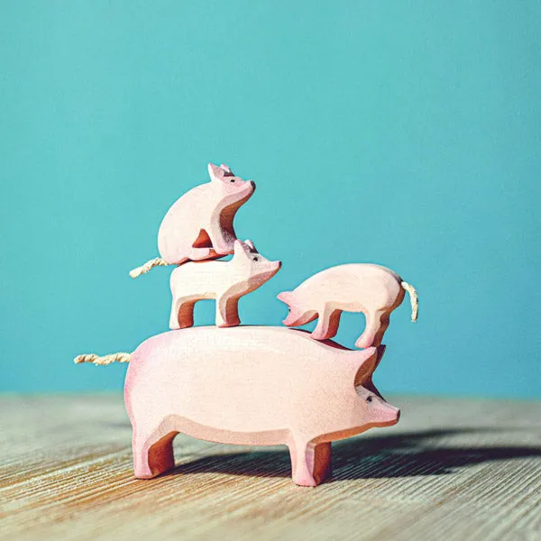 Bumbu Toys Pig Family SET