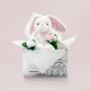 Bunny and Buds New Baby Gift Set, Pink