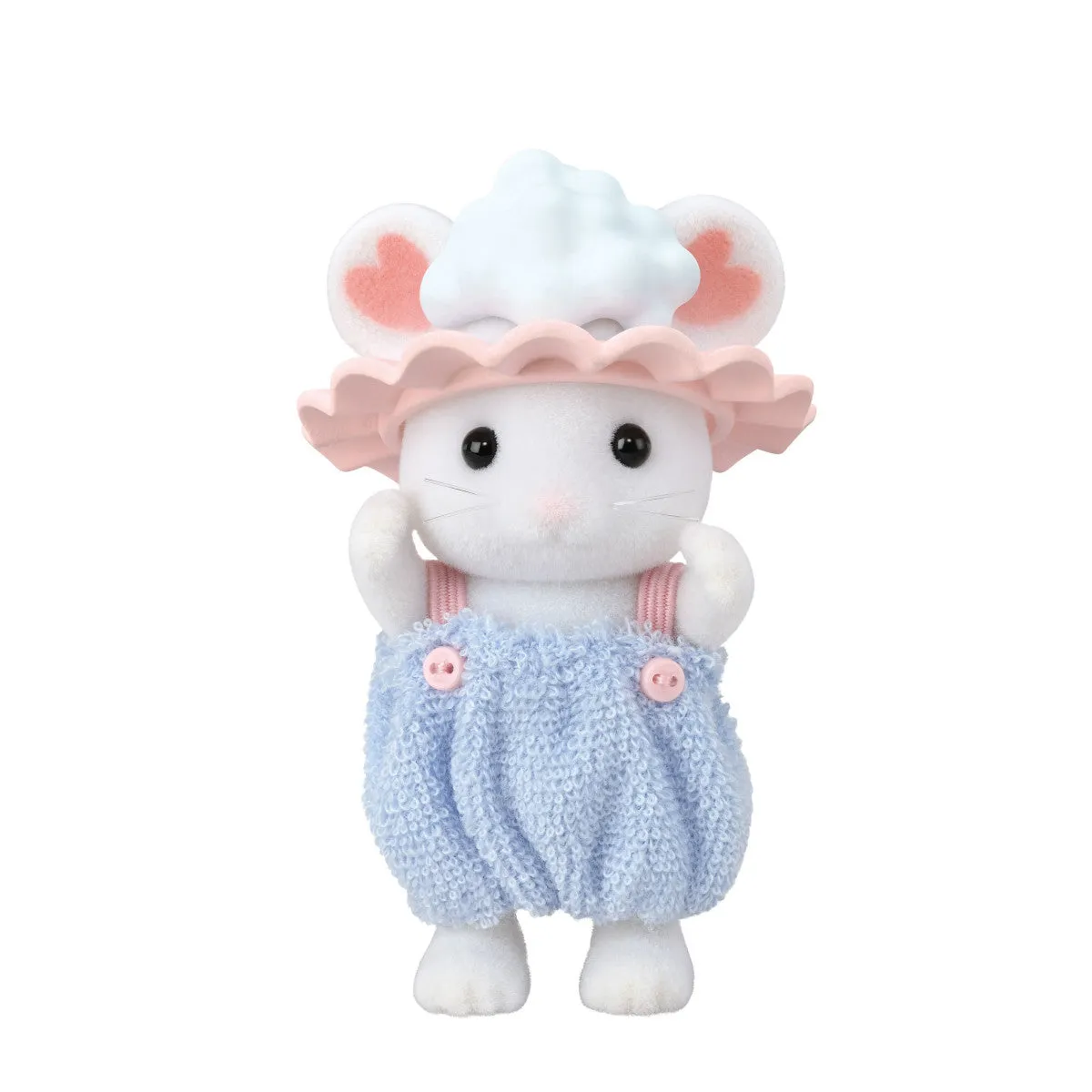 Calico Critters bathtime bubble siblings