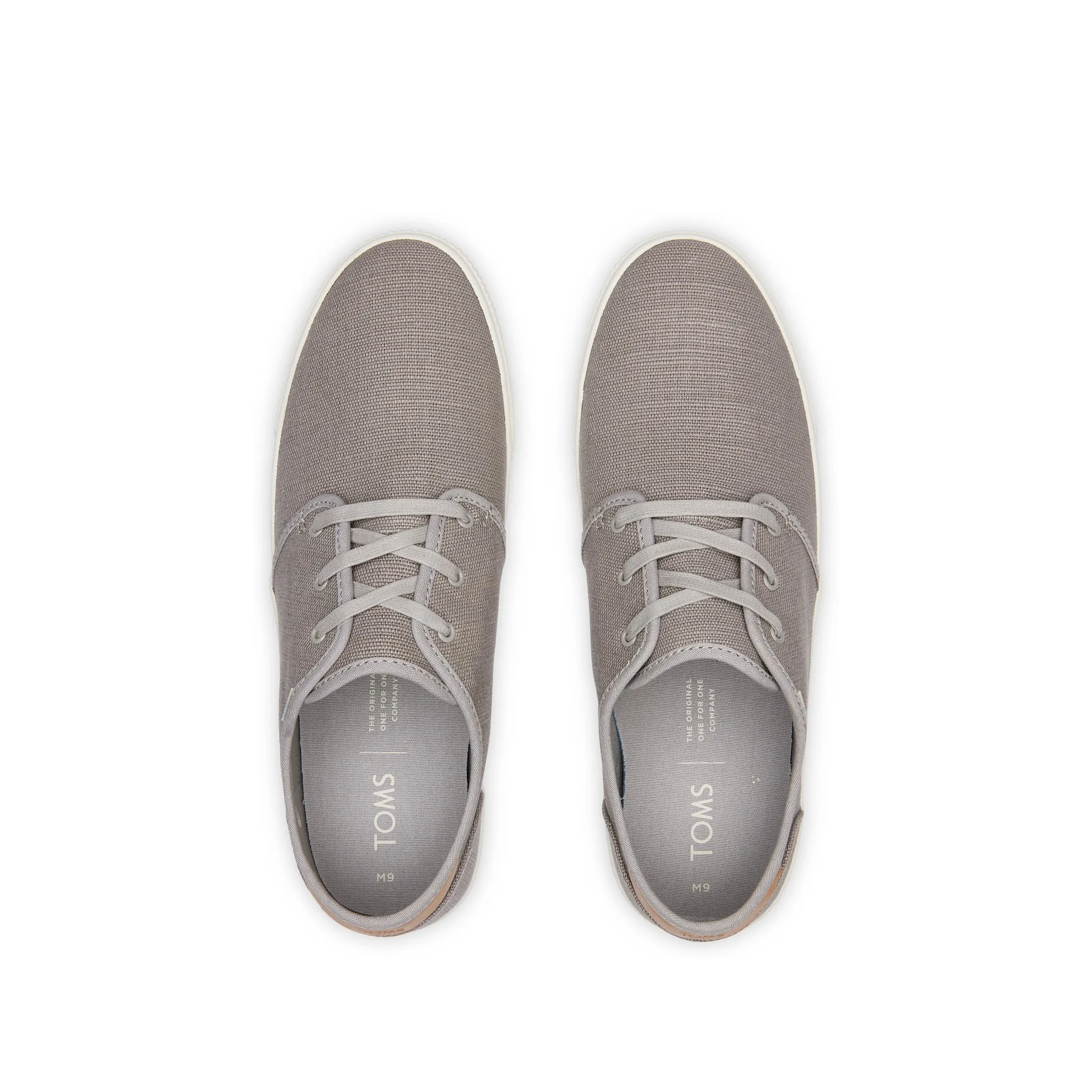 Carlo Grey Heritage Canvas Lace-Up Sneaker