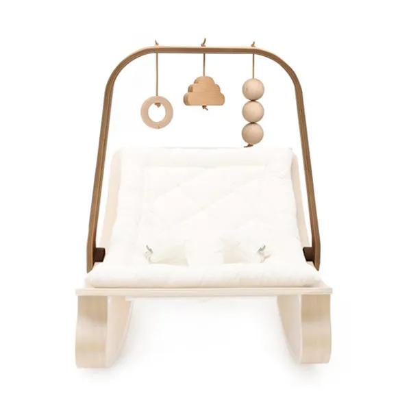 Charlie Crane Activity Arch for LEVO - Walnut