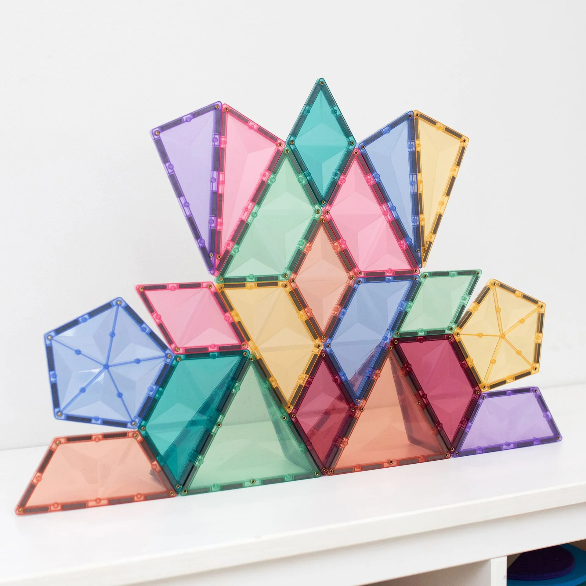 Connetix pastel shape expansion pack 48 piece