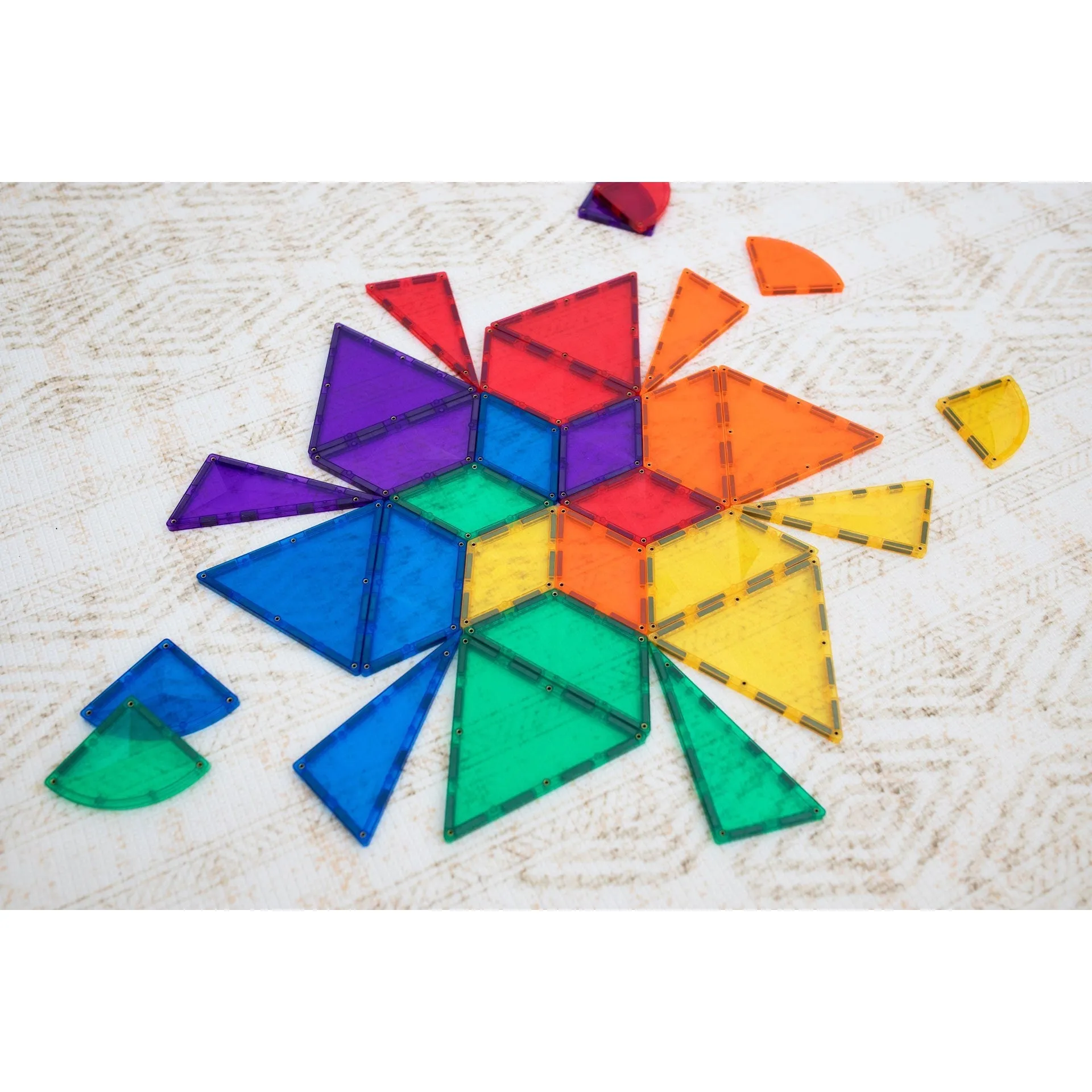 Connetix rainbow shape expansion pack 36 piece