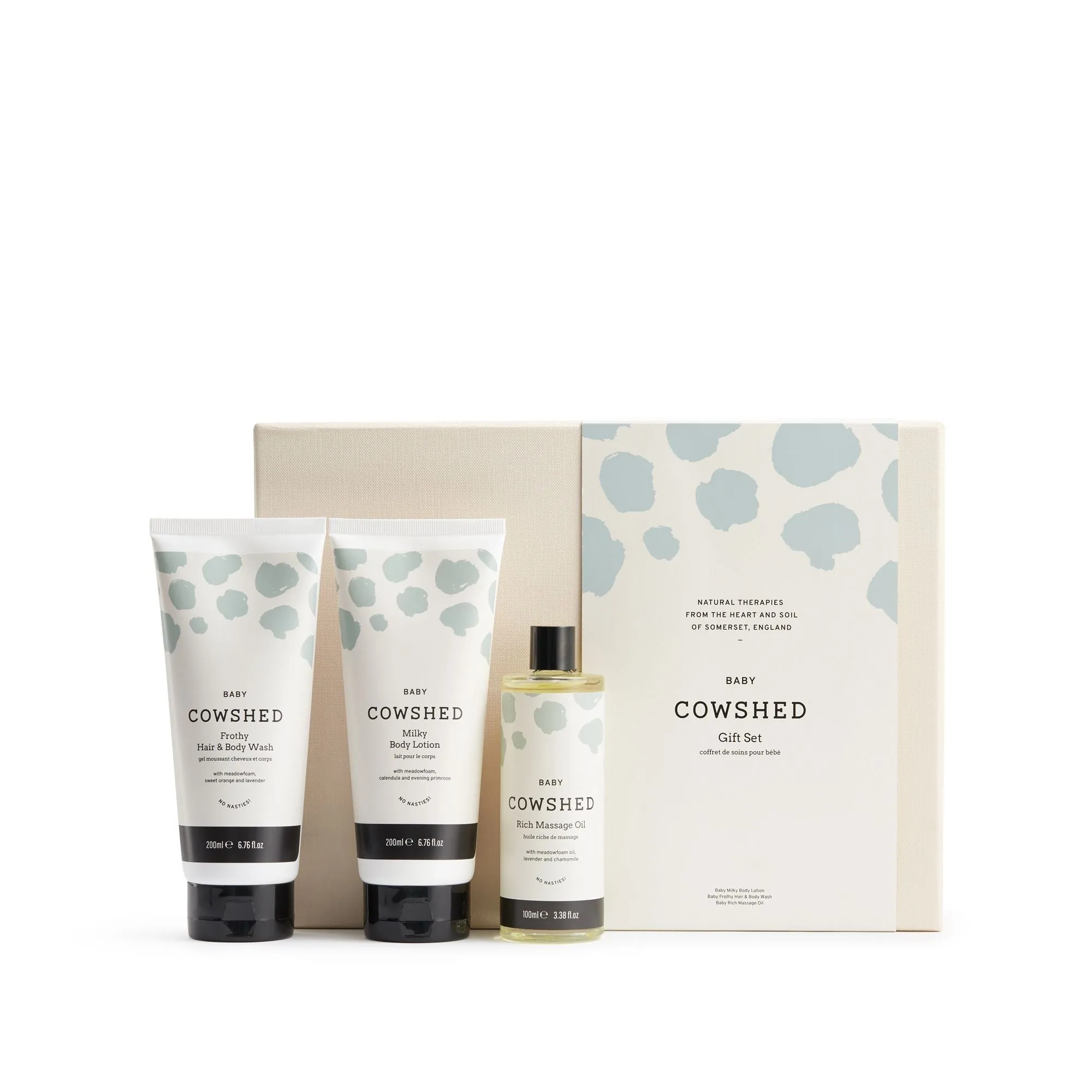 Cowshed Baby Set