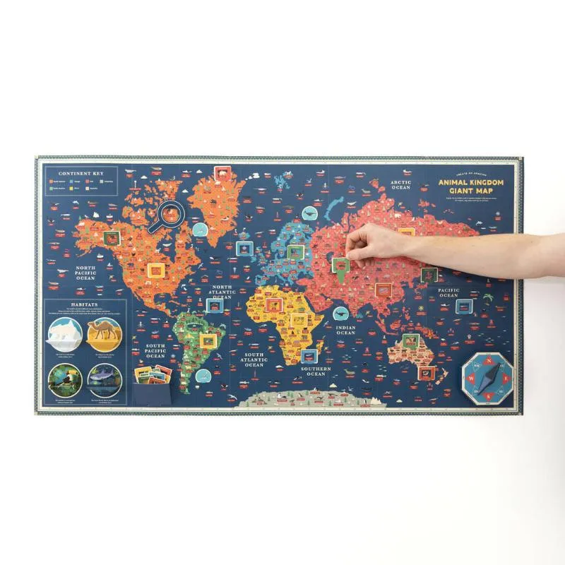 Create An Amazing Animal Kingdom Giant Map