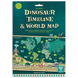 Create Your Own Dinosaur Timeline & World Map