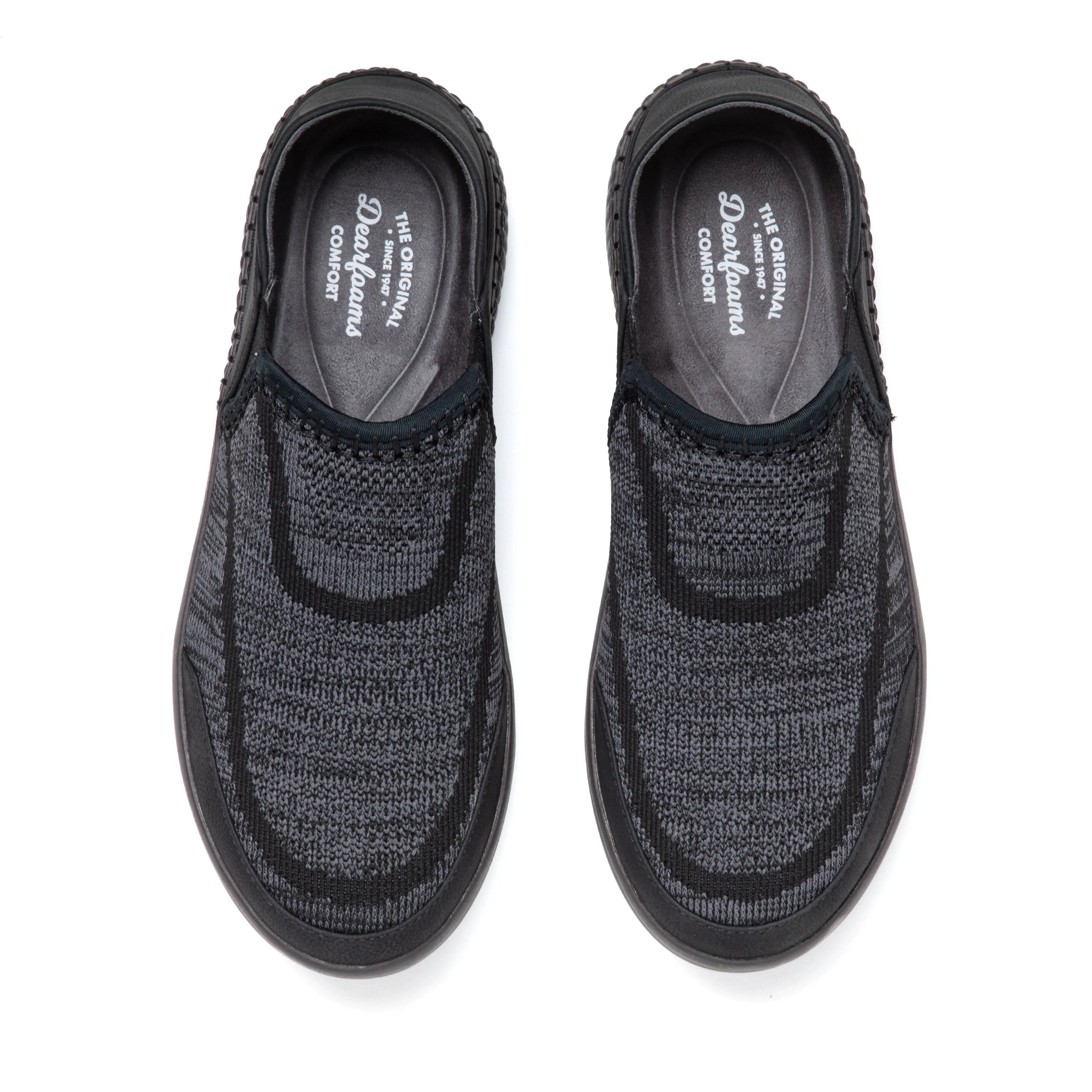 Dearfoams Women's Lee Knit Twin Gore Sneaker