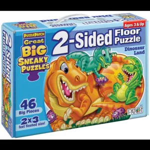 Dinosaur 2-Sided Floor Puzzle