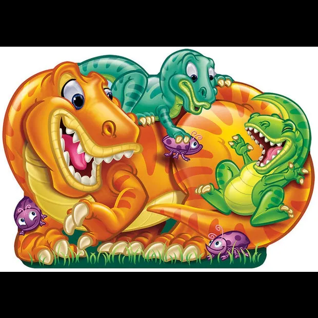 Dinosaur 2-Sided Floor Puzzle