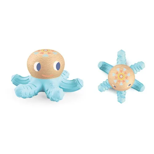 Djeco baby squidi teether