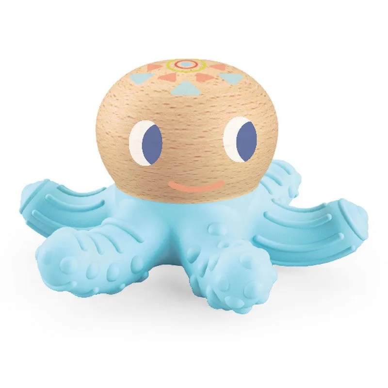 Djeco baby squidi teether