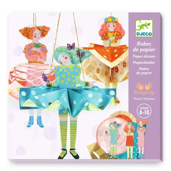 Djeco folding paper dresses