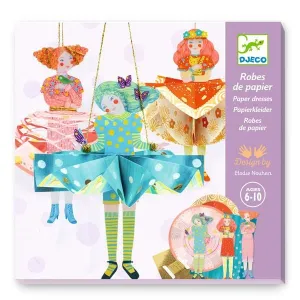 Djeco folding paper dresses