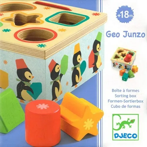 Djeco geo junzo shape sorter