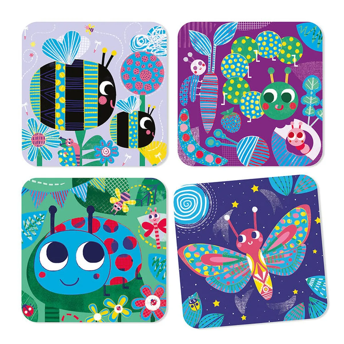Djeco scratch cards bugs