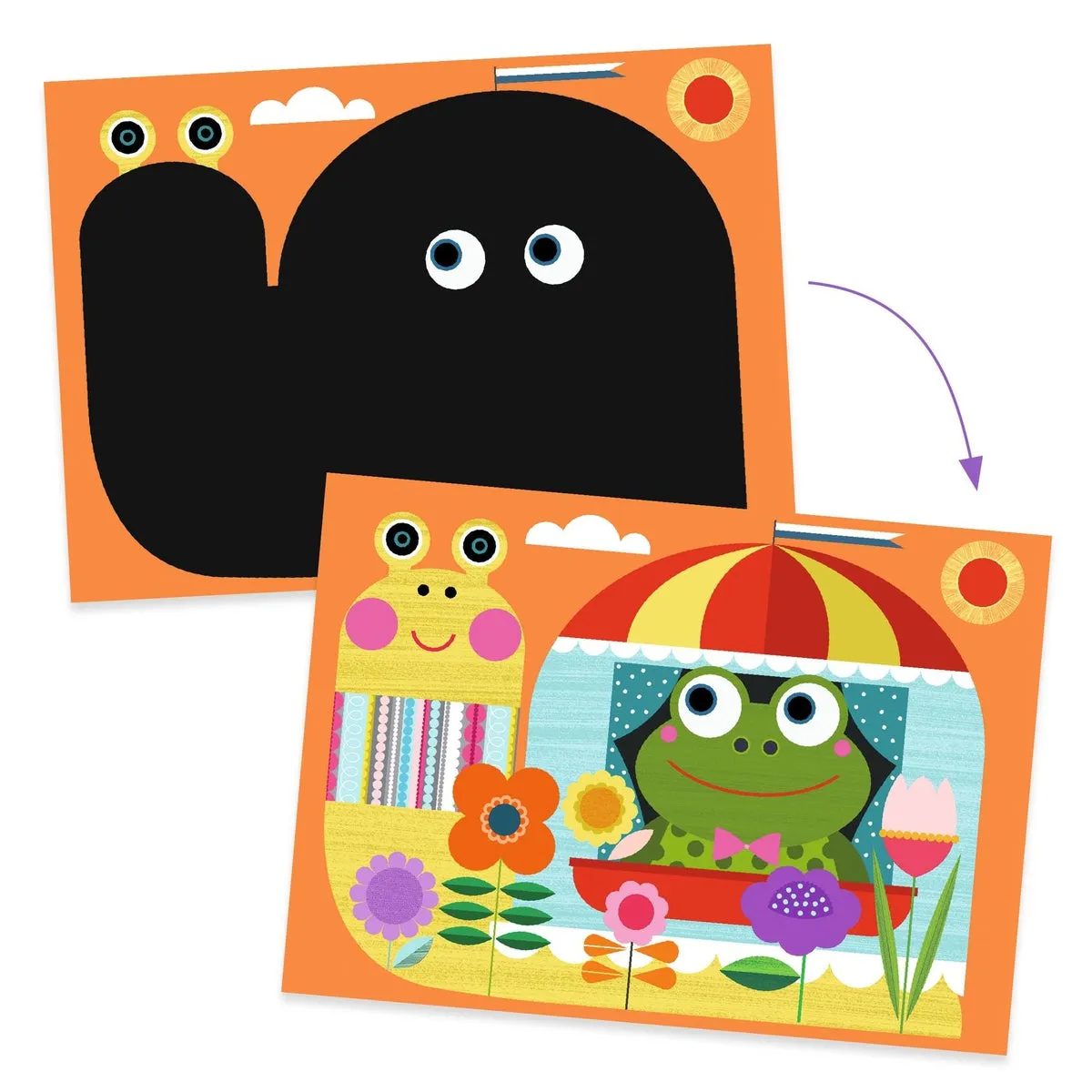 Djeco scratch cards it's fun to discover