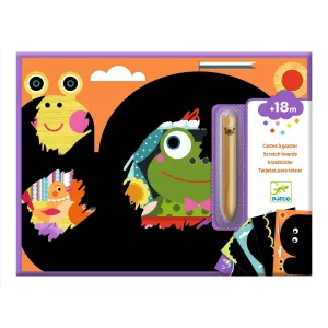 Djeco scratch cards it's fun to discover