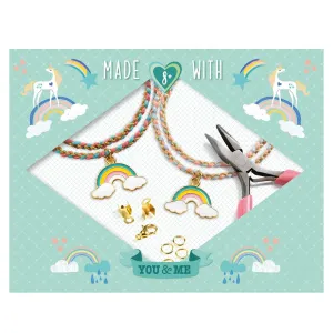 Djeco you & me rainbow kumihimo bracelets