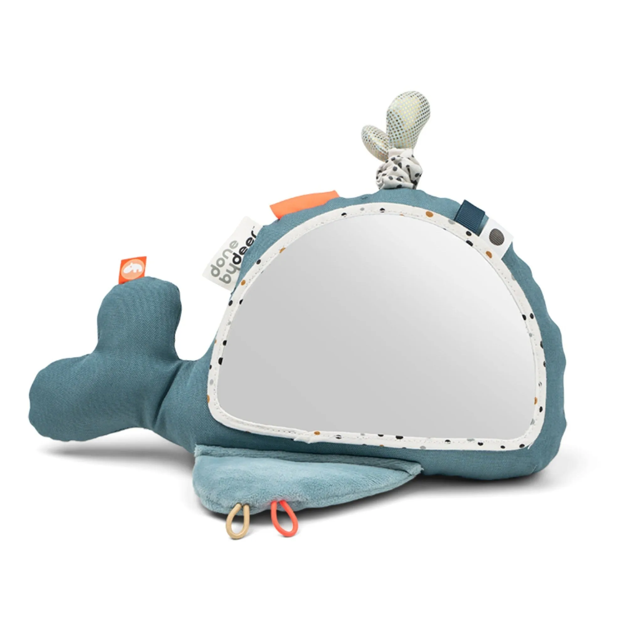 DONE BY DEER Activity Floor Mirror - Wally Blue