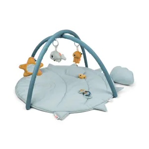 DONE BY DEER Activity Play Mat Sea Friends - Blue