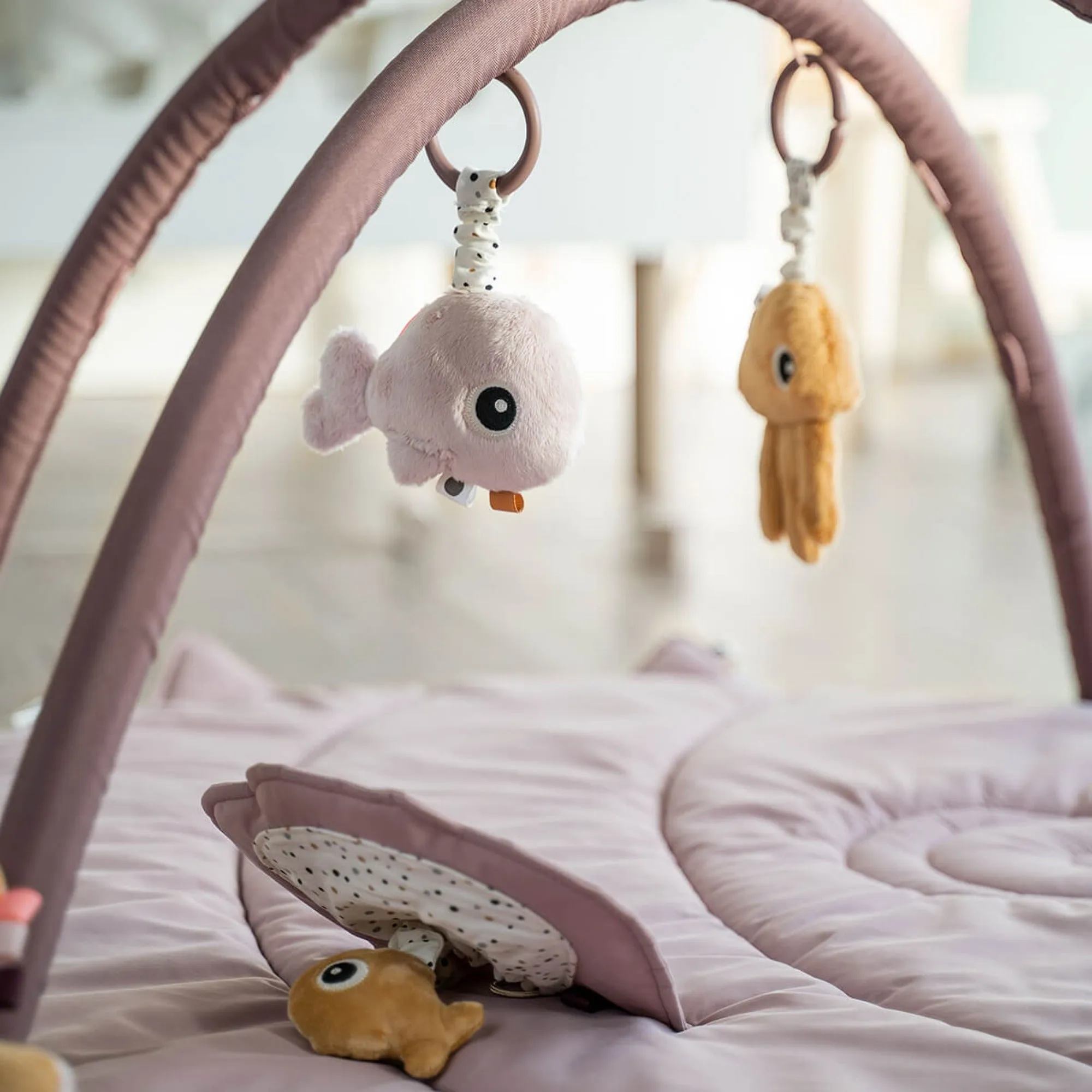 DONE BY DEER Activity Play Mat Sea Friends - Powder