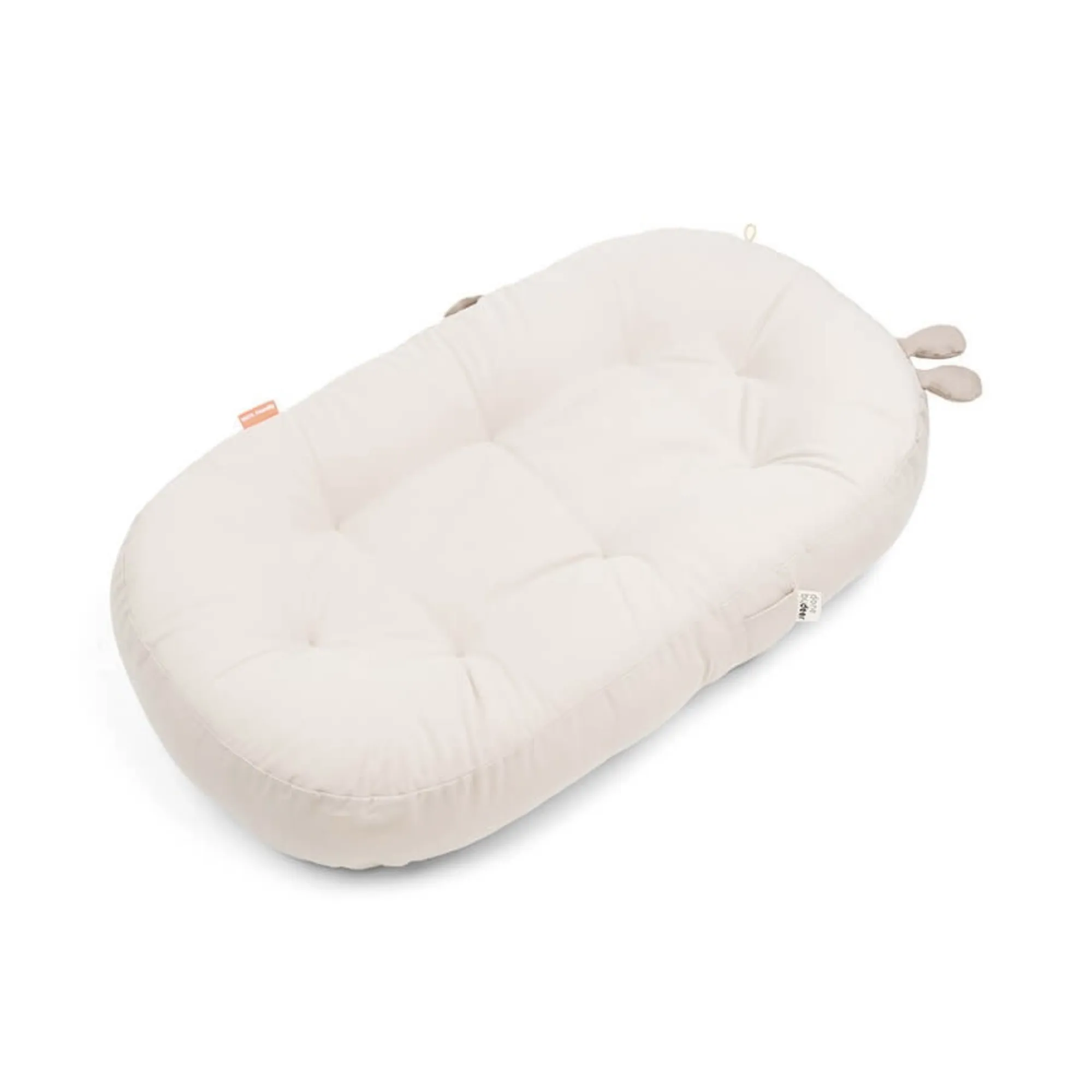 DONE BY DEER Cozy lounger With Activity Arch - Raffi Sand