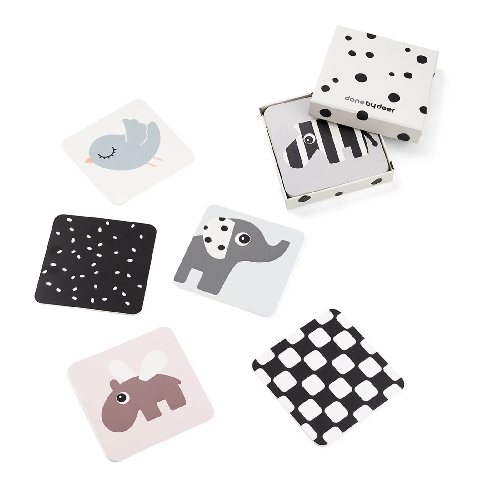 Done by Deer Friends Contrast Card 10 Pack
