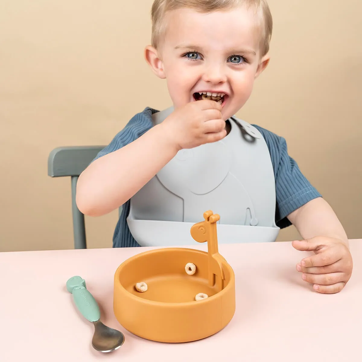 Done by Deer, Peek-a-Boo First Meals Dinner Set