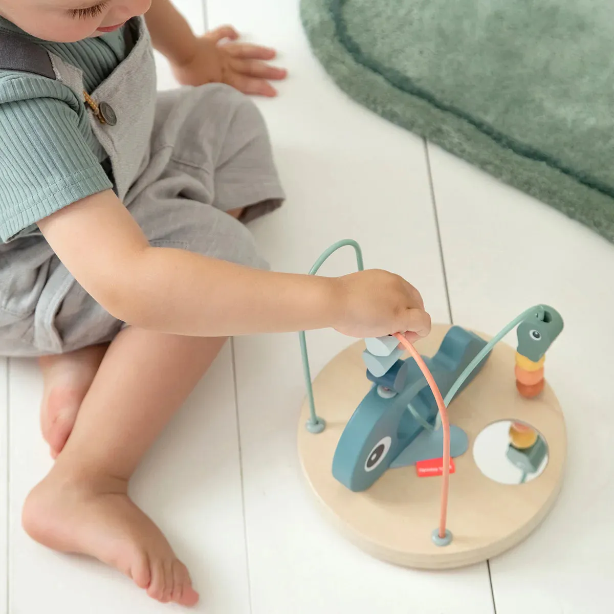 Done by Deer, Wally Bead Maze Wooden Toy