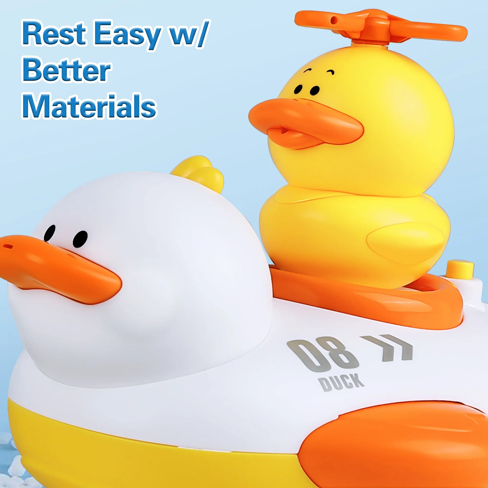 Duck Bath Toys, Baby Electronic Bathtub Toy