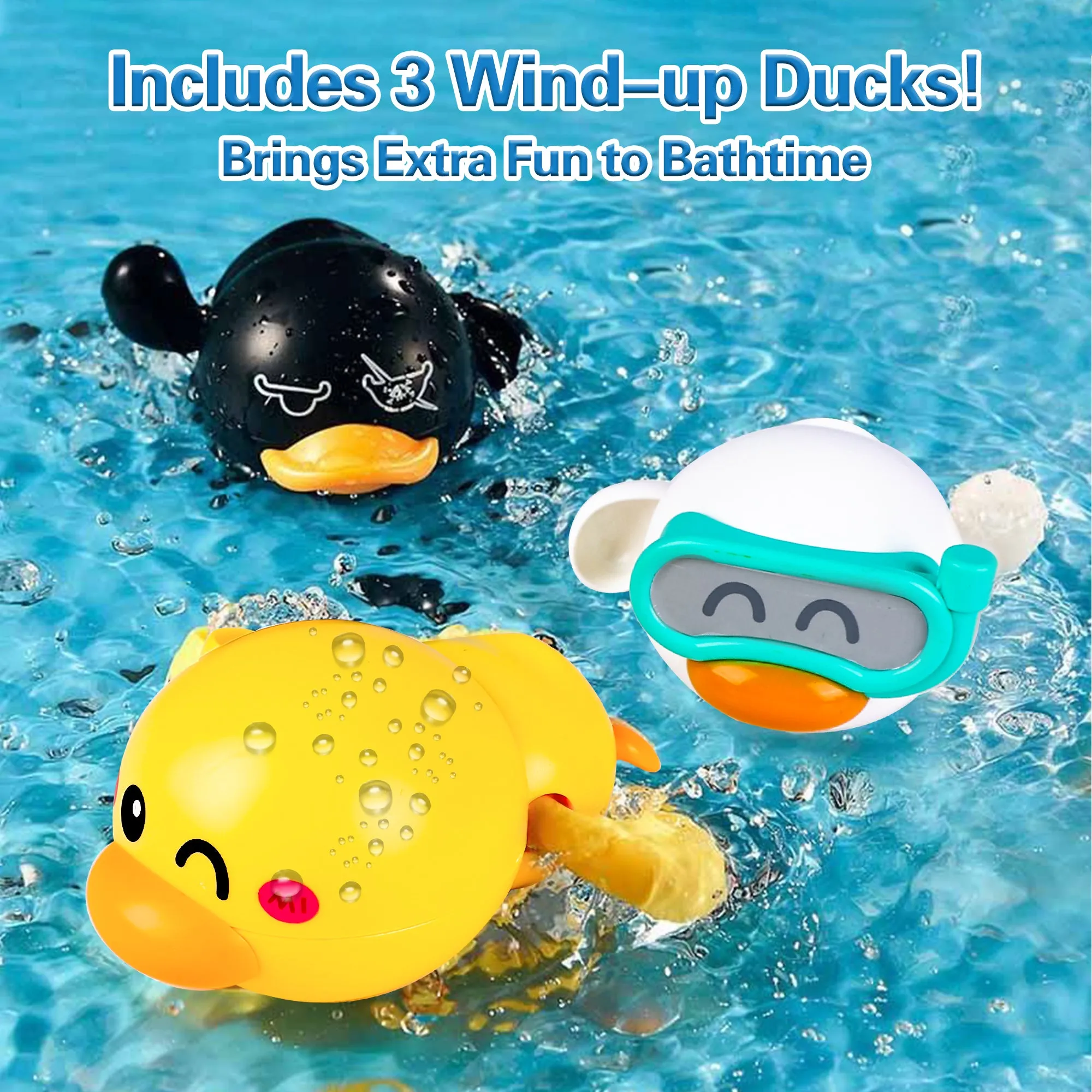 Duck Bath Toys, Baby Electronic Bathtub Toy