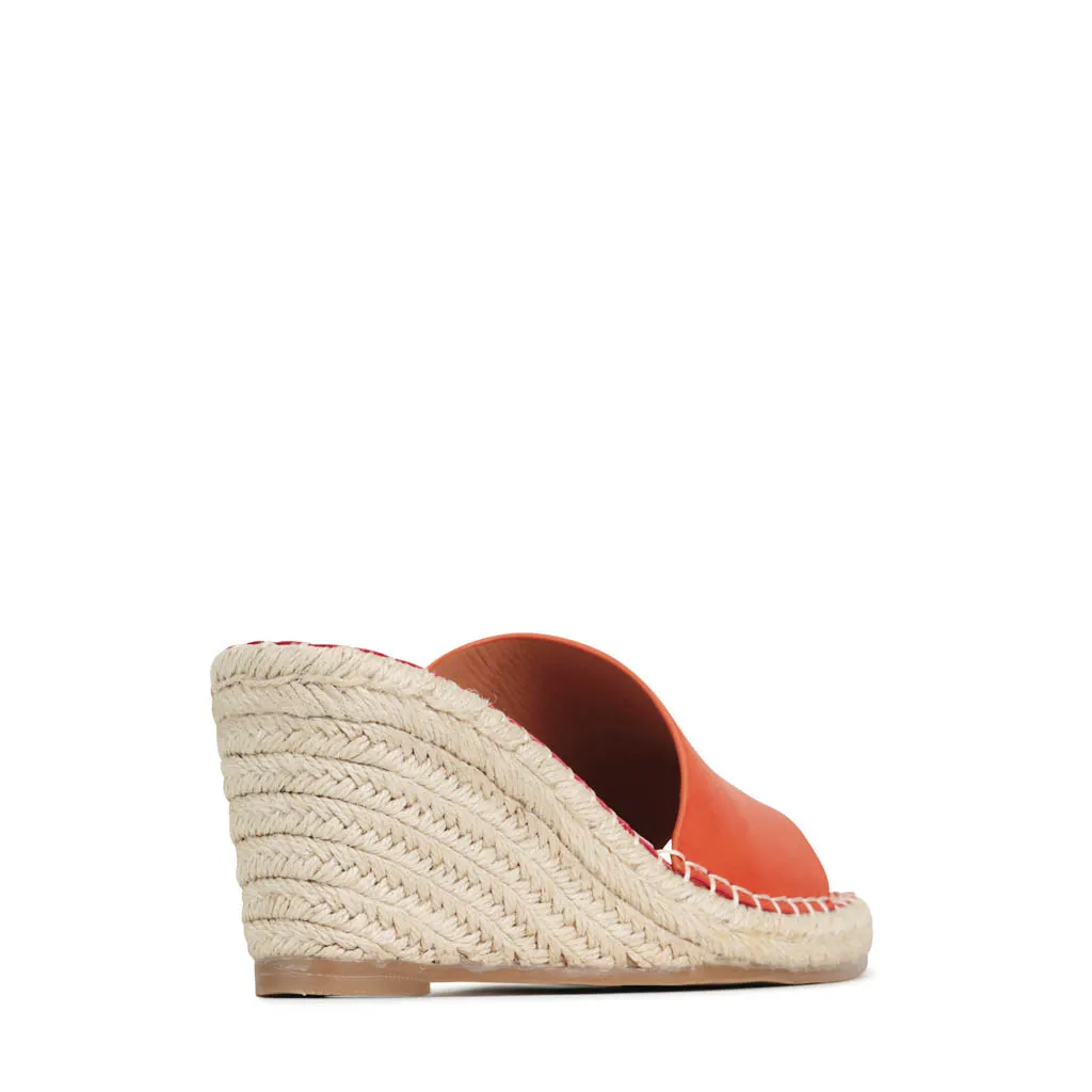 EADA ESPADRILLE WEDGE SANDALS