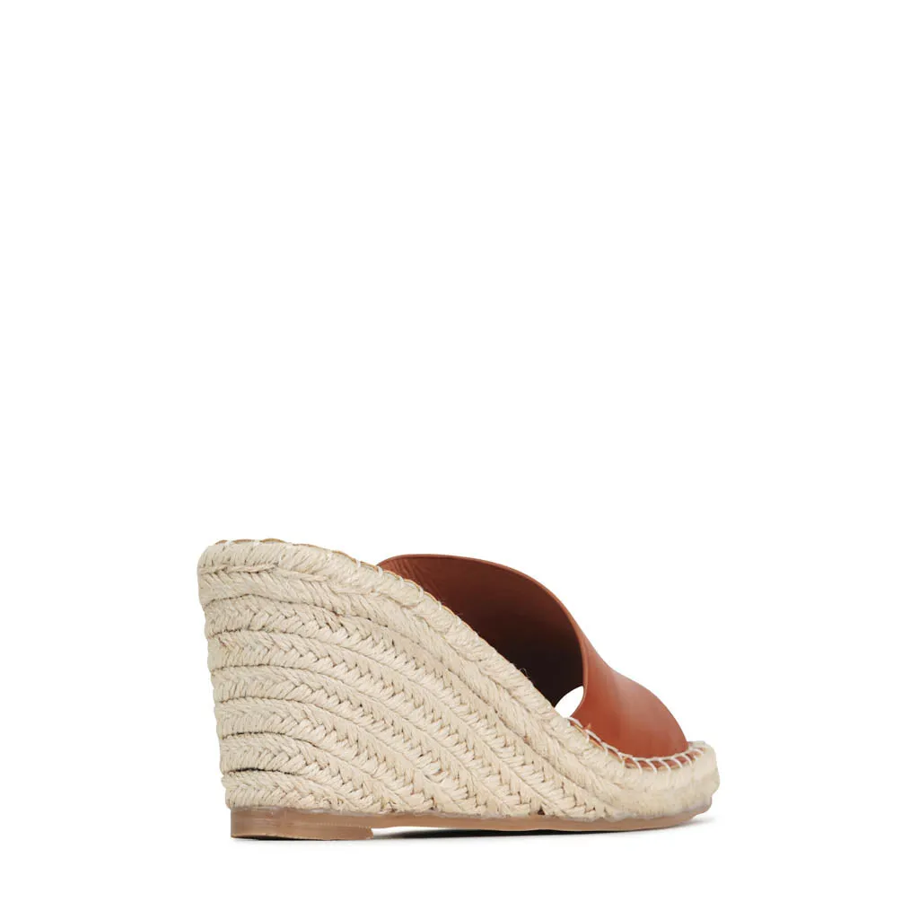 EADA ESPADRILLE WEDGE SANDALS