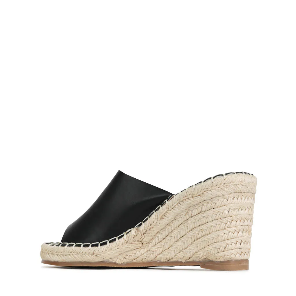 EADA ESPADRILLE WEDGE SANDALS