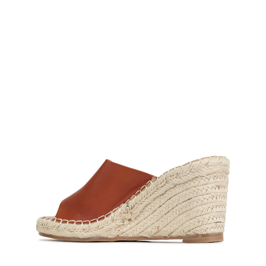 EADA ESPADRILLE WEDGE SANDALS