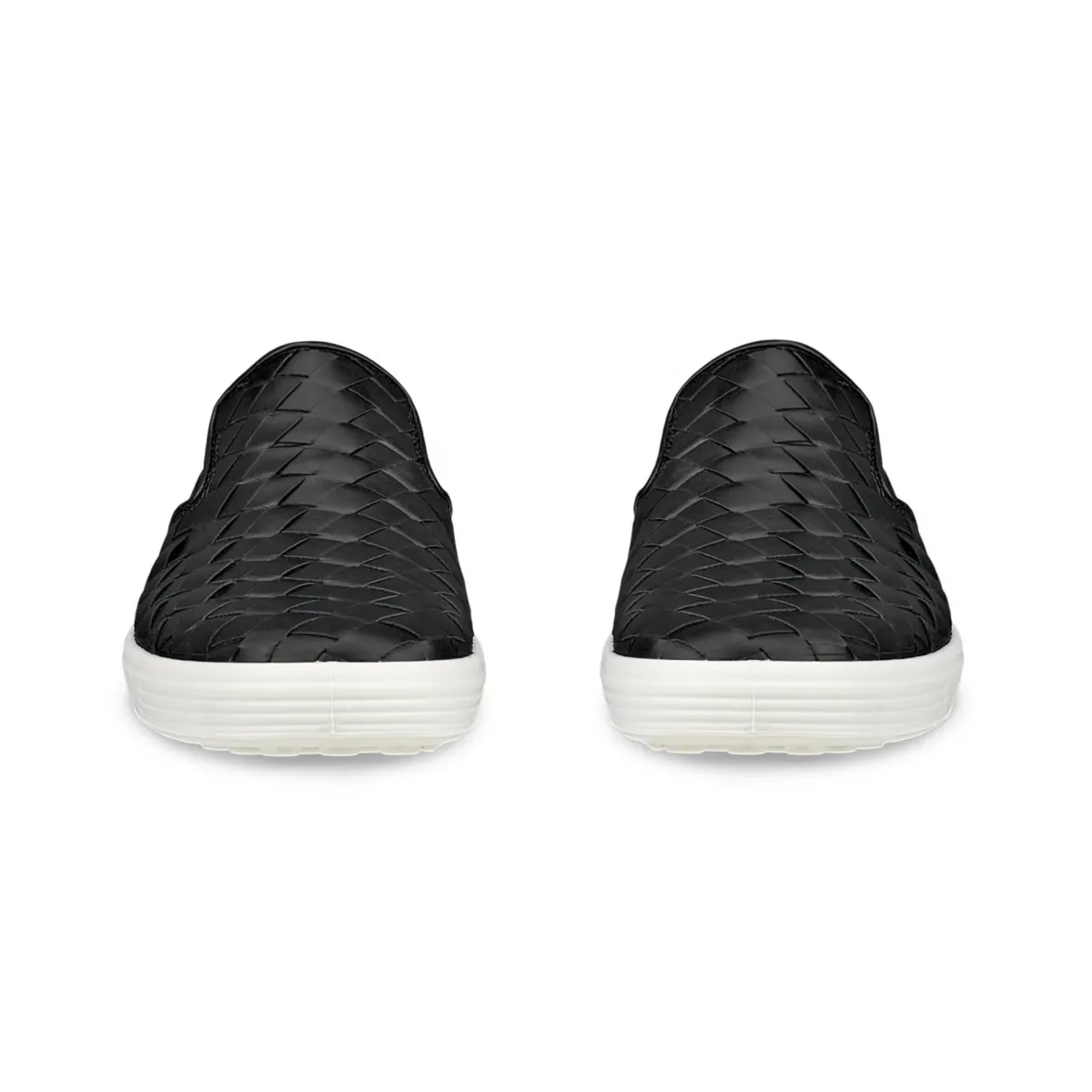 Ecco Women's Soft 7 Slip-On Woven Black