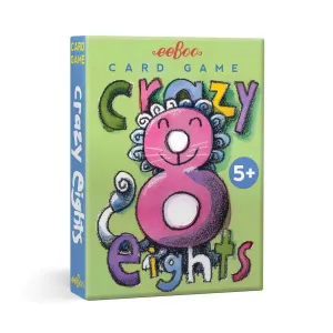 eeBoo crazy 8 playing cards