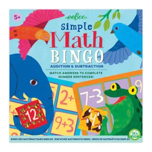 eeBoo simple math bingo