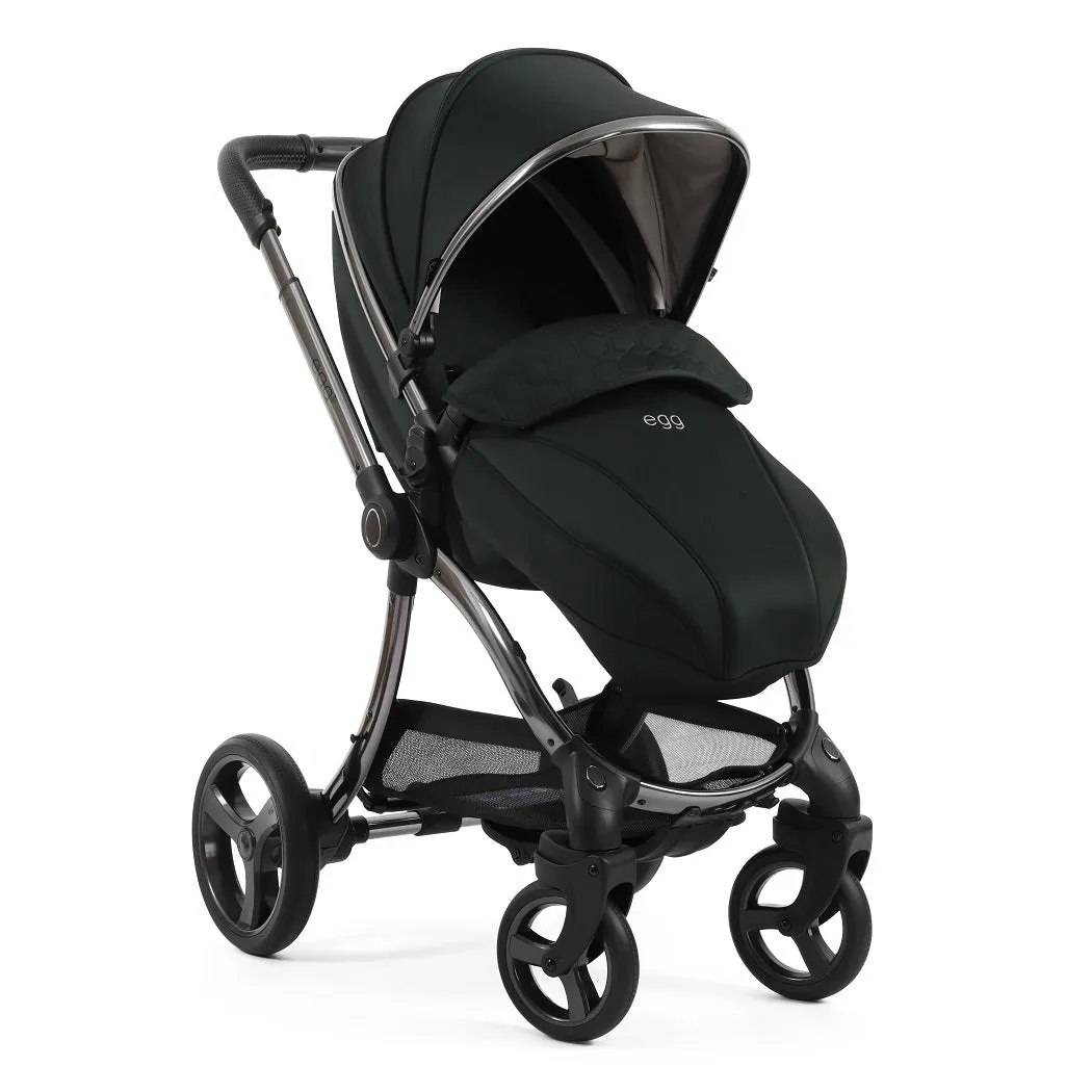 egg3 Black Olive - Luxury Bundle with Maxi-Cosi Pebble 360 Pro²