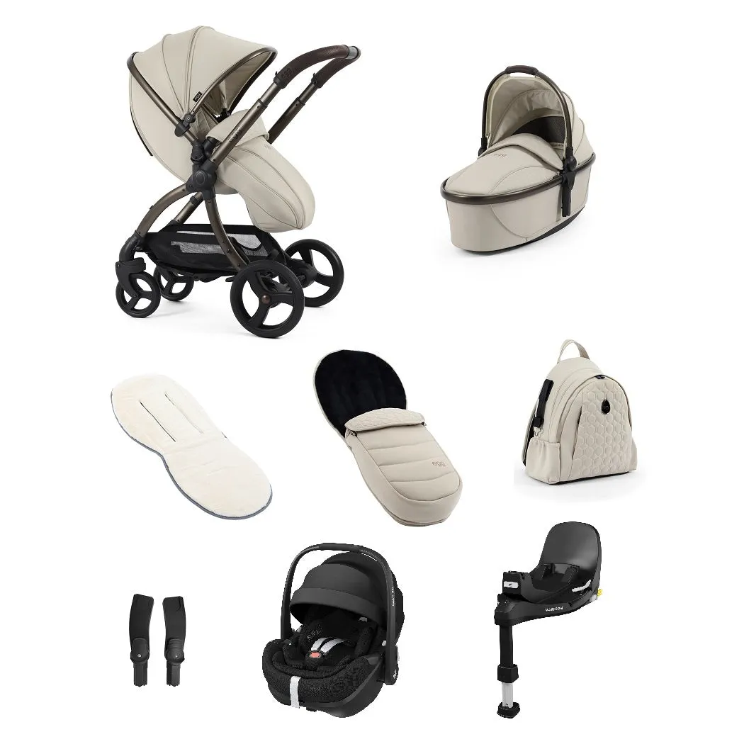 egg3 Cashmere - Luxury Bundle with Maxi-Cosi Pebble 360 Pro²