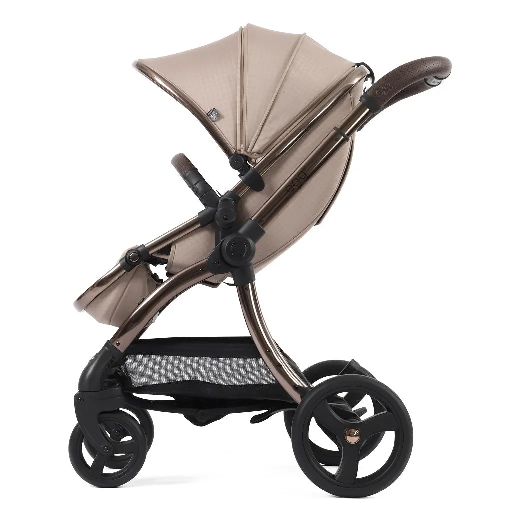 egg3 Houndstooth Almond Special Edition - Luxury Bundle with Maxi-Cosi Pebble 360 Pro²