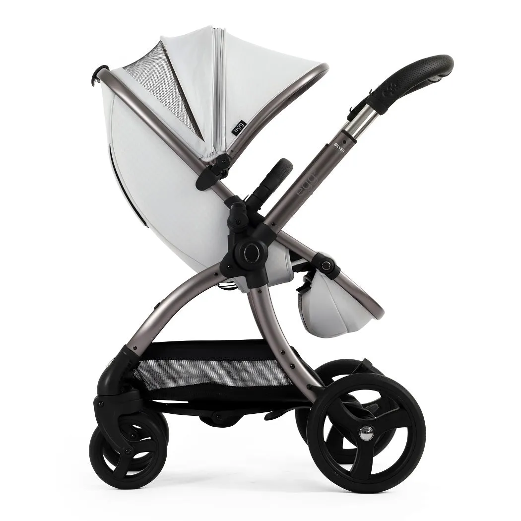 egg3 Houndstooth Silver Special Edition - Luxury Bundle with Maxi-Cosi Pebble 360 Pro²