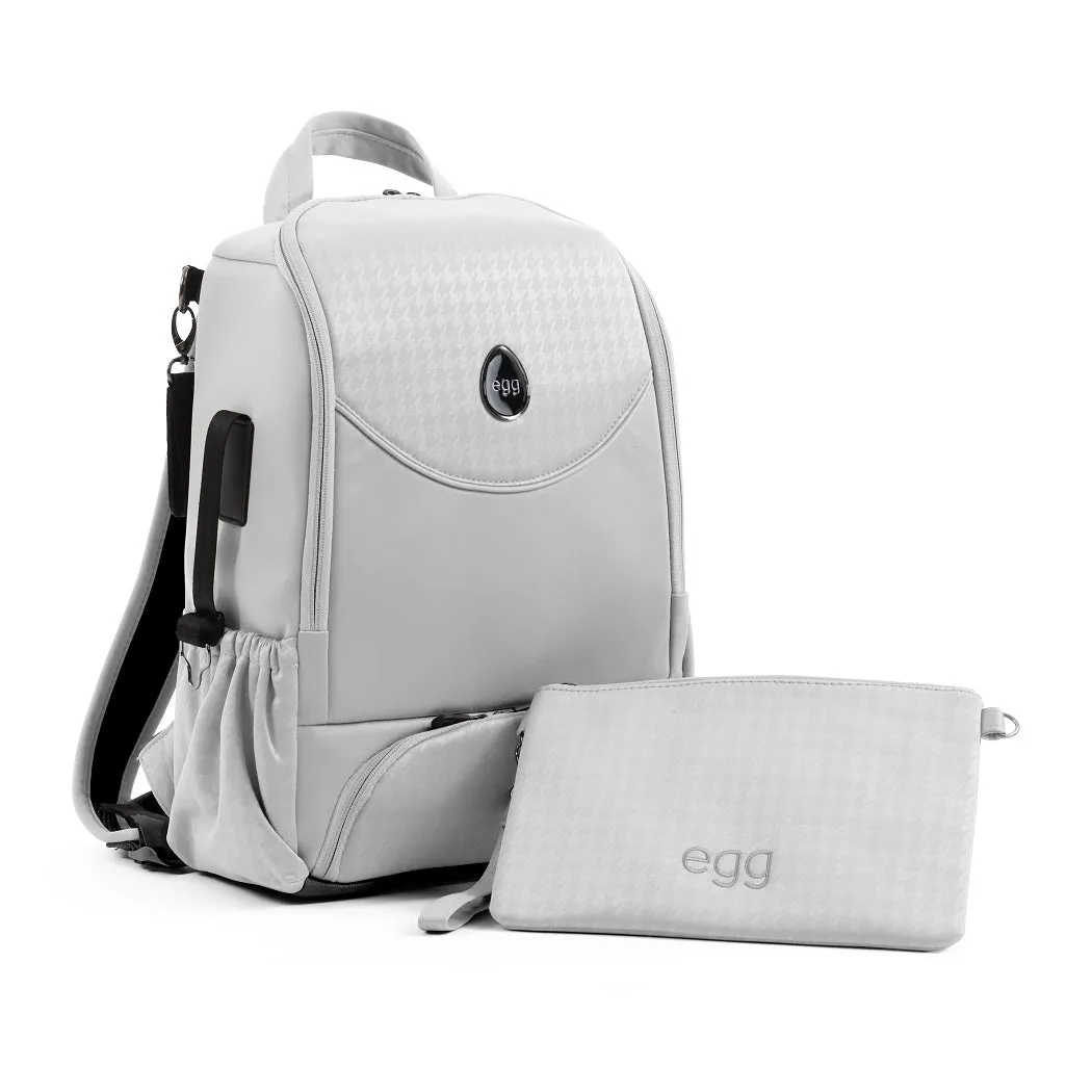 egg3 Houndstooth Silver Special Edition - Luxury Bundle with Maxi-Cosi Pebble 360 Pro²