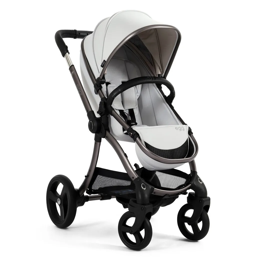 egg3 Houndstooth Silver Special Edition - Luxury Bundle with Maxi-Cosi Pebble 360 Pro²
